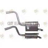 Задний глушитель GT EXHAUSTS 0CR1EKT Ford Mondeo 3 (GE, BWY) Универсал 1.8 16V 125 л.с. 2000 – 2007 PP NY5E GFE831