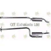 Резонатор GT EXHAUSTS Ford Focus 1 (CAK, CW170) 1998 – 2005 GFE857 VK XVK 7QCFDU9