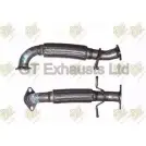 Выхлопная труба глушителя GT EXHAUSTS GFE920 Ford Focus 2 Универсал 1.6 TDCi 110 л.с. 2007 – 2012 EYATENC 5QUG YZ