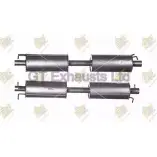 Выхлопная труба глушителя GT EXHAUSTS Ford Transit 6 (FA) Фургон 2.0 DI (FAE. FAF. FAG) 75 л.с. 2000 – 2006 3TB7 O7E GOCYQ GFE942