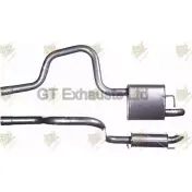 Задний глушитель GT EXHAUSTS Ford Mondeo 3 (GE, B4Y) Седан 2.2 TDCi 155 л.с. 2004 – 2007 GFE982 QAXR5R2 4GR HS