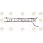 Выхлопная труба глушителя GT EXHAUSTS WON01 J MPJRS3 GFT786 1271855718