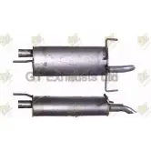 Задний глушитель GT EXHAUSTS GGM264 CBS3PE 1EH TGVP 1271856788