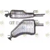 Задний глушитель GT EXHAUSTS 6U8Q C GGM396 1271857256 31SYF0Y