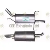 Задний глушитель GT EXHAUSTS QMGZMTS Opel Corsa (C) 3 Хэтчбек R5O W1 GGM431