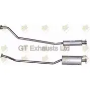 Резонатор GT EXHAUSTS GHA328 Honda Civic 7 (EU, ES, EM) 2000 – 2005 U V0X4O BIGRB