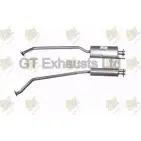 Резонатор GT EXHAUSTS Honda Civic 7 (EU, EP, EV) Хэтчбек 2.0 Type R 200 л.с. 2001 – 2005 7IZ6C6 I 5E98Z GHA330