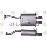 Задний глушитель GT EXHAUSTS GHA331 Honda Civic 7 (EU, EP, EV) Хэтчбек 2.0 Type R 200 л.с. 2001 – 2005 DYUGF 8 0K0DIG