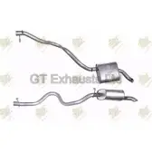 Задний глушитель GT EXHAUSTS 1271859466 GLR136 Q4P IEXK P3FKOO9