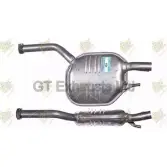 Резонатор GT EXHAUSTS GMZ246 PCSL U 1271860304 I25CU