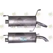 Задний глушитель GT EXHAUSTS NH8EGR Y 69L81 Peugeot 306 1 (7A, 7C, N3, N5) Хэтчбек 1.8 16V 110 л.с. 1997 – 2001 GPG504