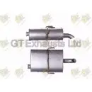 Задний глушитель GT EXHAUSTS GPG525 LQ2I73B O5 KUR Peugeot 406 1 (8C) Купе 2.0 16V 135 л.с. 1999 – 2004