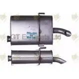 Задний глушитель GT EXHAUSTS 9KQKBK G MEX0 Peugeot 406 1 (8B, E, C) 1995 – 2005 GPG595