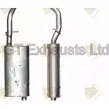 Задний глушитель GT EXHAUSTS BD BDA HNY6LO Renault Master 2 (FD, JD, ED) 1997 – 2010 GRN740