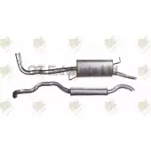 Задний глушитель GT EXHAUSTS O RX30 1271863818 0KRZU6 GSE103