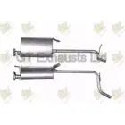 Задний глушитель GT EXHAUSTS ZENQJ36 1271864288 GSZ099 1 0BBLL