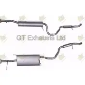 Задний глушитель GT EXHAUSTS GSZ101 X8VUH 1271864290 C P3ZF8