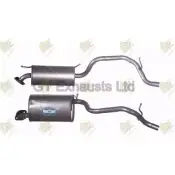 Задний глушитель GT EXHAUSTS GSZ110 Suzuki Ignis (HT, FH) 1 2000 – 2006 BA6IM UT7WG LA