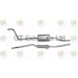 Задний глушитель GT EXHAUSTS GVW194 P5 VK2B ZR1VR 1271866262