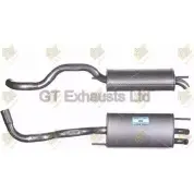 Задний глушитель GT EXHAUSTS 0BGNRY ZG SKD1 Volkswagen Polo GVW393