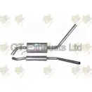 Резонатор GT EXHAUSTS 68 I7L Volkswagen Transporter (T4) 4 Фургон 2.4 D 75 л.с. 1997 – 2003 GVW497 IJ5RW