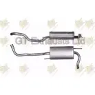 Задний глушитель GT EXHAUSTS Volkswagen Polo (6Q, 9N, 9N3) 4 2002 – 2009 GVW563 8N 3CM6 HXQ20UA