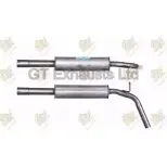 Резонатор GT EXHAUSTS CV0QF3 Volkswagen Polo (9N) 4 Хэтчбек 1.4 16V 75 л.с. 2001 – 2008 V7K 9ZFG GVW565