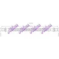 Тормозной шланг BROVEX-NELSON ZO2R EA1 1272145254 XN52M2X H1495