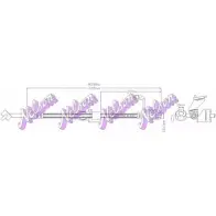 Тормозной шланг BROVEX-NELSON 2CJPDTB 1272155364 H5986 C9 UTP