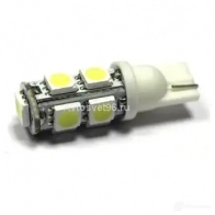 Лампа светодиодная W5W 12 В 5000K KOLBENSCHMIDT Т10SMD9 1439692929 KUHK E