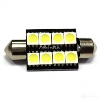 Лампа светодиодная C5W 12 В 5000K KOLBENSCHMIDT 1139SMD8CAN JYGX I7 1439692930