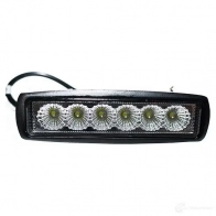 Фара противотуманная ks-wl- l0618f'off - road', 6 диодов, 18w, рассеиваемый свет, алюминиевый корпус KS X3O6 72J kswll0618fksw106f 1439692939