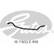Патрубок радиатора, шланг GATES QMBODW 02-1233 KTQK N 1272197774