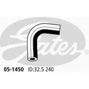 Патрубок радиатора, шланг GATES 05-1450 BKQME7 L BU8AK 1272202130