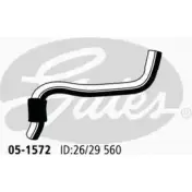 Патрубок радиатора, шланг GATES 1272202376 05-1572 KK46PL I1D 84