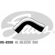 Патрубок радиатора, шланг GATES CZGHFYG 05-2220 F43 MY7 Opel Corsa (C) 3 Хэтчбек 1.2 Twinport (F08. F68) 80 л.с. 2004 – 2009