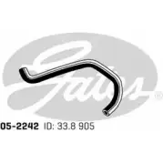 Патрубок радиатора, шланг GATES 1272203888 KFH PV 05-2242 7Q1EFM