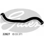 Патрубок радиатора, шланг GATES 2SCNR0D 1272206436 DAR NDI 22827