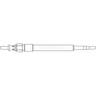 Свеча накала DÜRER Mercedes E-Class (W211) 3 Седан 2.1 E 200 CDI (2107) 136 л.с. 2006 – 2008 DG103133 42FJK Z5 QJK