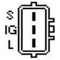 Генератор UNIPOINT f042a02049 R6MCG 3690655 AL T-5059C - Изображение 3