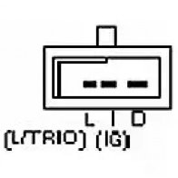 Генератор UNIPOINT 3690576 f042a00173 ALT-1 447 KI9KB - Изображение 3