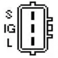 Генератор UNIPOINT f042a02005 ALT- 5020 3690650 BK5UHE - Изображение 3