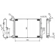 Радиатор охлаждения двигателя WILMINK GROUP 1273868716 JW 7WTAO WG1734575 1BHOU