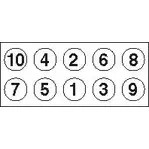 Болты ГБЦ, головки блока цилиндров WILMINK GROUP 8EBRBX7 1273880030 WG1736511 CYTO 5TQ