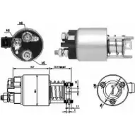 Втягивающее реле стартера WILMINK GROUP 1 396 WG1748341 1273933206 ZM1396