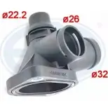 Фланец охлаждающей жидкости WILMINK GROUP XDXX3 WG1777250 1274019149 UQN 3P