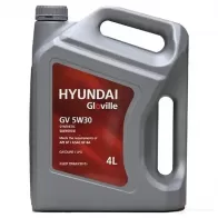 Масло моторное, 4 л., GV 5W30 HYUNDAI GLOVILLE 1439750951 Z82E 0 21130004