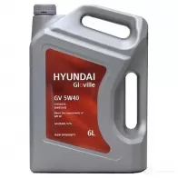 Масло моторное, 6 л., GV 5W40 HYUNDAI GLOVILLE Y23 30 21140006 1439750977