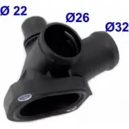 Фланец охлаждающей жидкости WILMINK GROUP T97X4LE WG1805568 F4U 6A 1274201735