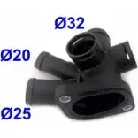 Фланец охлаждающей жидкости WILMINK GROUP 1274202573 3UH4K6 0 1E4FRR WG1805612